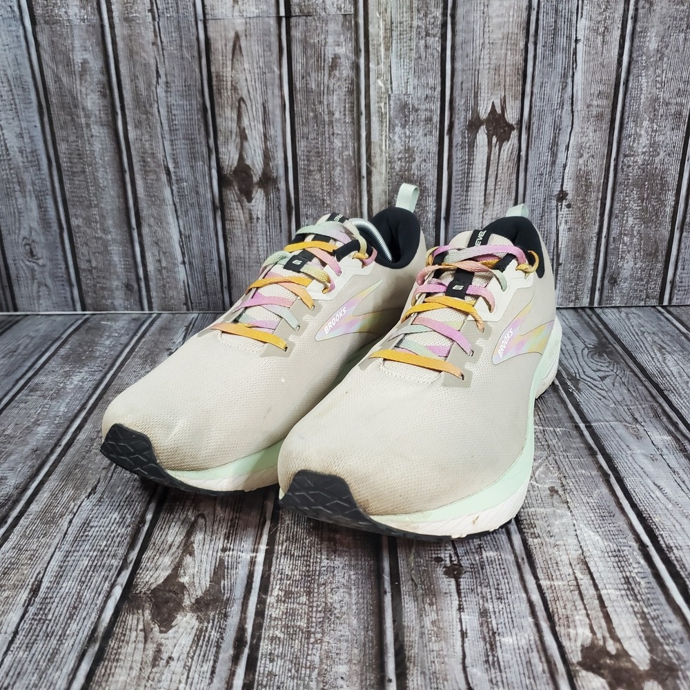 Brooks Men's Revel 6 Running Sneakers Gray Tie Dye Athletic Size 14 No Insoles